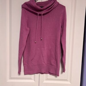 Preswick & Moore Cowl Neck Sweater in Pink